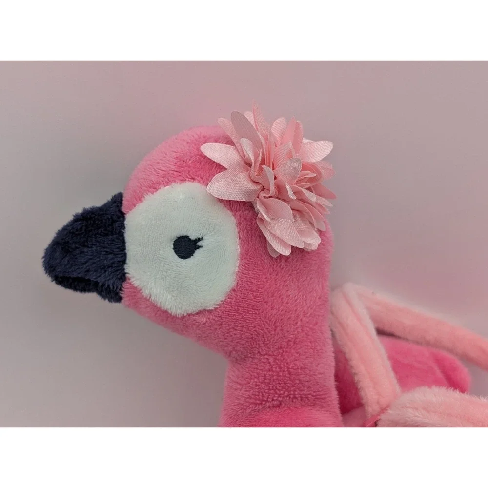 Gymboree Pink Flamingo‎ Purse Plush Stuffed Animal Toy 2016